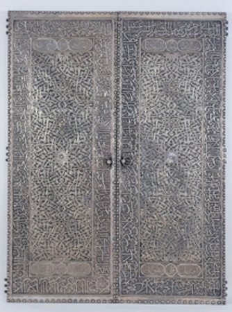 silver door