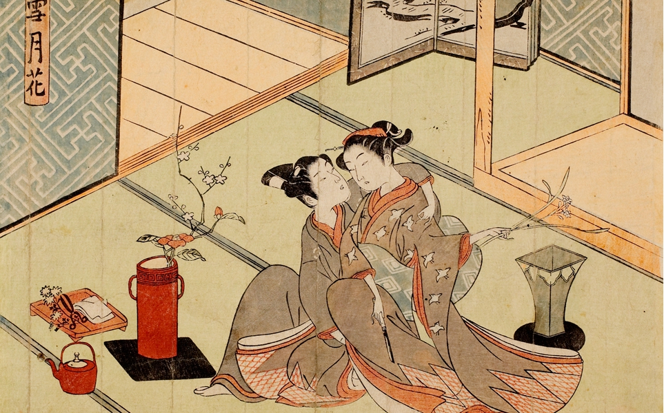 Honolulu Museum Of Art The Arts Of The Bedchamber Japanese Shunga