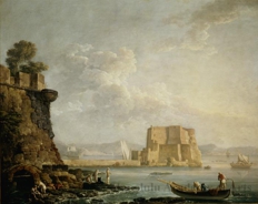 View of the Castel dell'Ovo, Naples