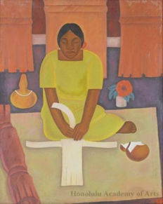 Untitled (The Mat Weaver)